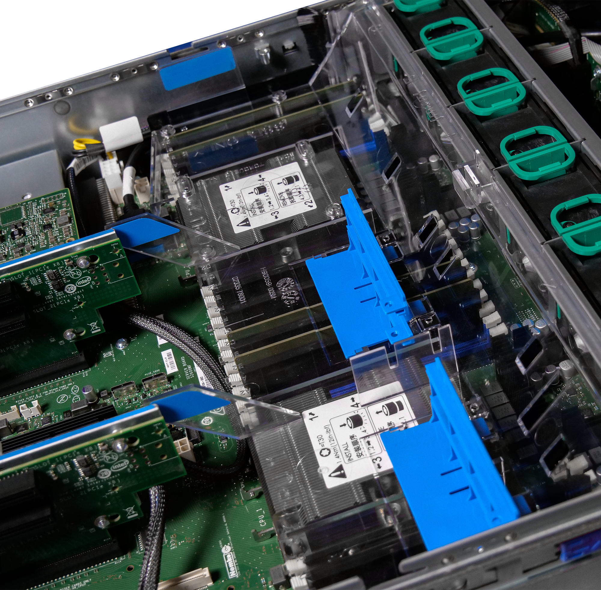 Intel R2308WFTZSR Dual Xeon Silver 4210 2.20GHz 128GB DDR4 2U Rackmount Server