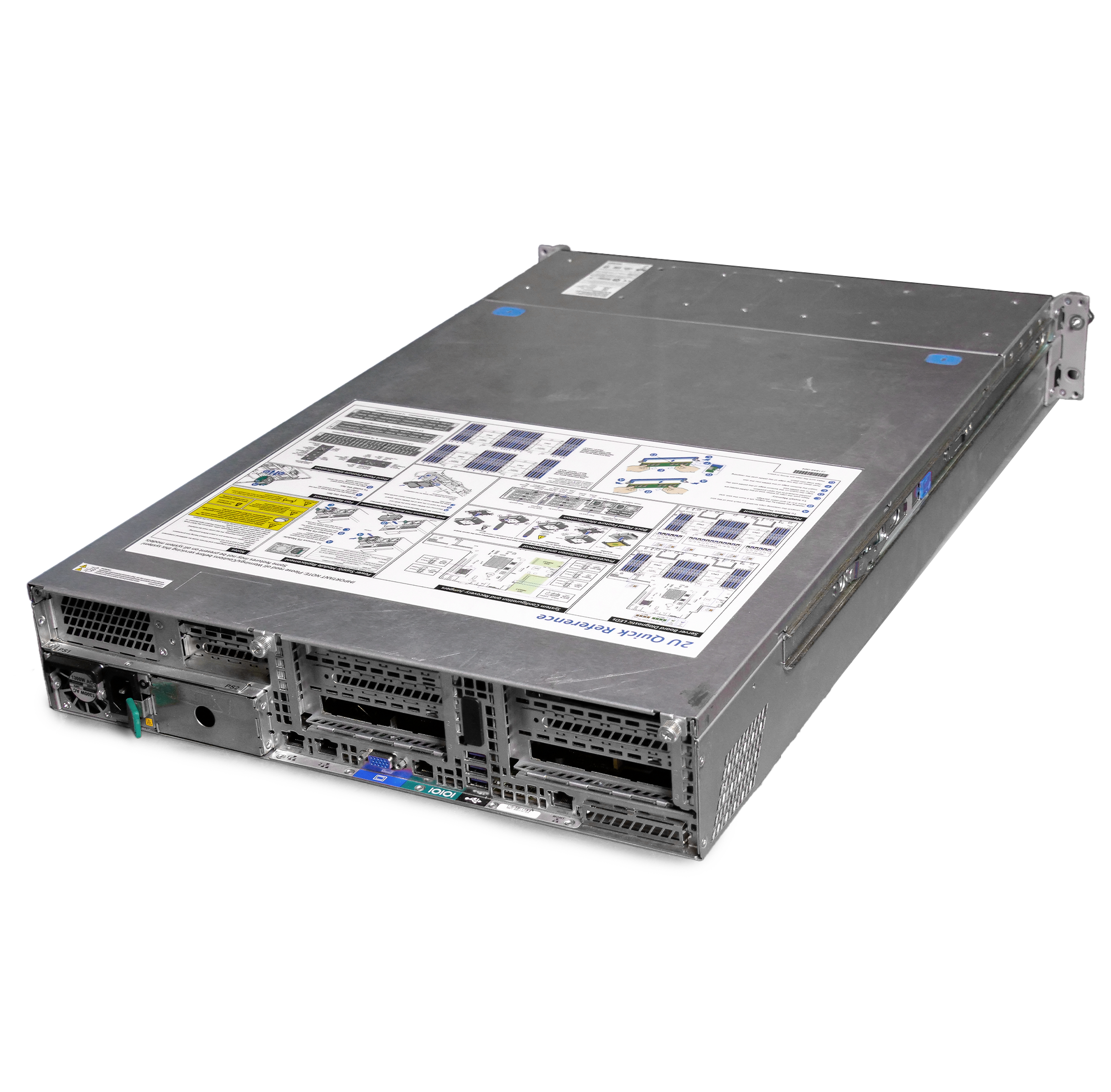 Intel R2308WFTZSR 2x Xeon Gold 6130T 384GB DDR4 8-bay LFF 2U Server