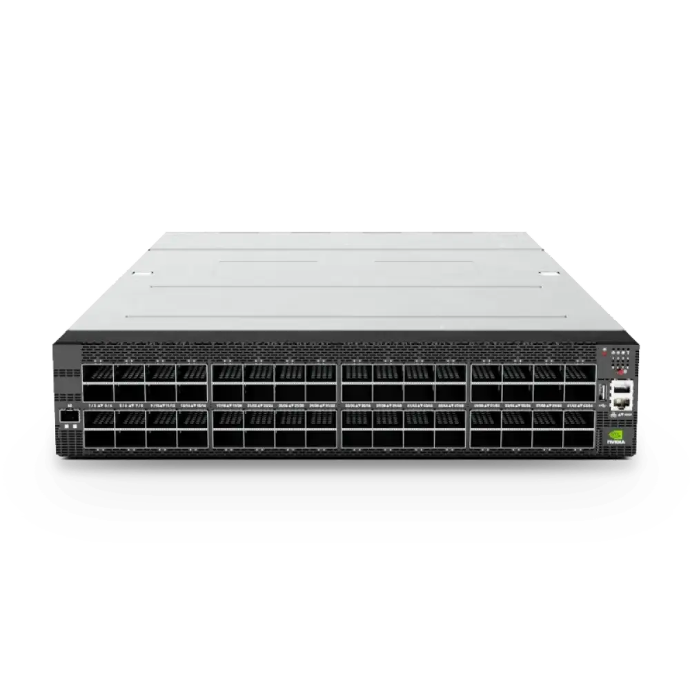 NVIDIA Mellanox Spectrum-4 SN5600 64-Port 800GbE OSFP Ethernet Switch 920-9N42F-00RI-7C0 - Refurbished