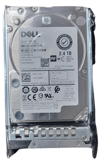 400-ABHQ Dell 2.4TB 10K 12Gbps SAS 2.5" G14 Hard Drive