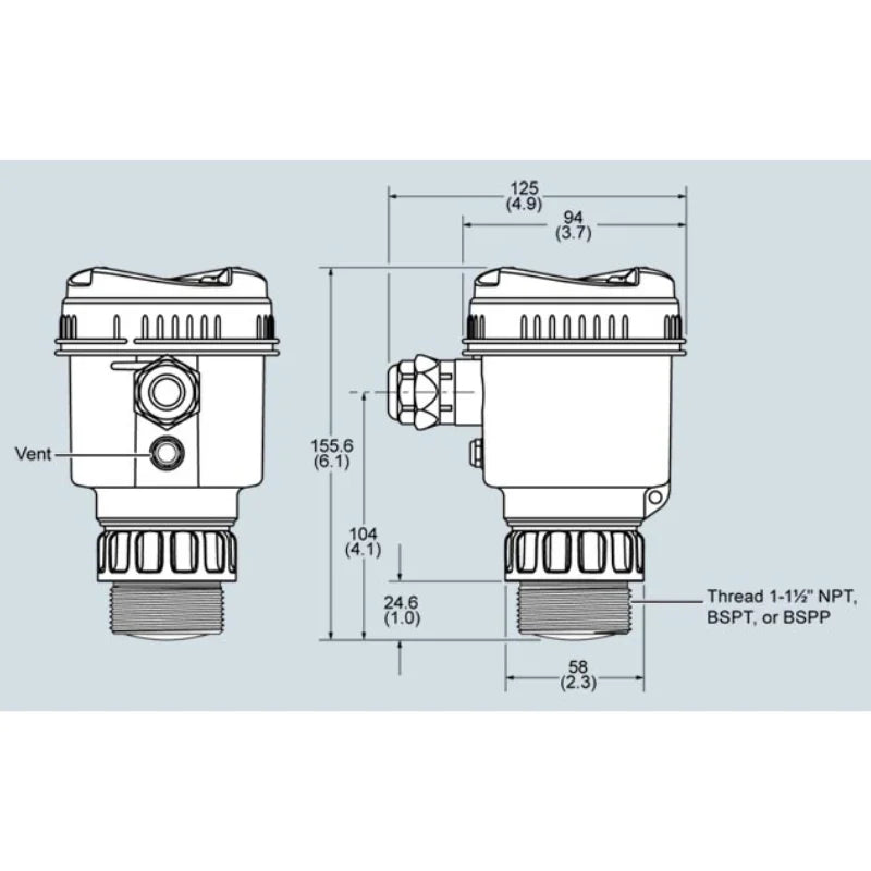 Siemens SITRANS LR140 Radar Level Transmitter 7ML533
