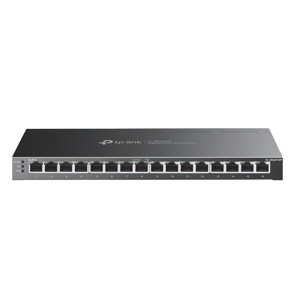 TP-Link TL-SG2016P JetStream Smart Switch 16xGE PoE+