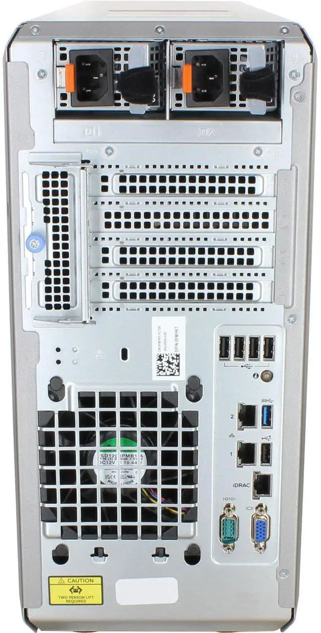 Alt view image 4 of 7 - Dell PowerEdge T350 Server Tower 1x E-2336 6C 16GB 2x 480GB SSD H755