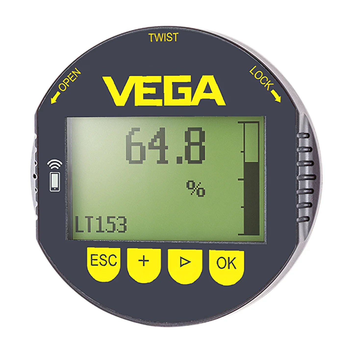 VEGA PLICSCOM Pluggable display and adjustment module Indicating Instruments