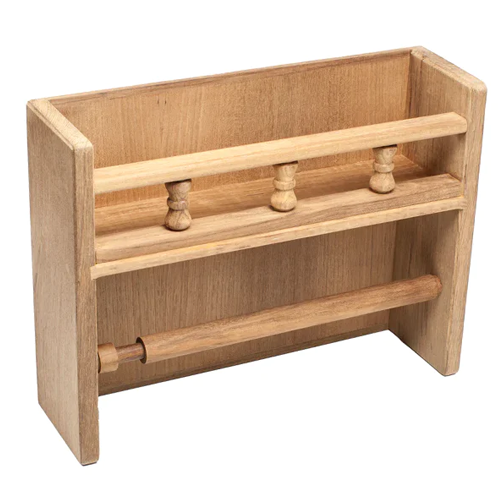 Whitecap 62446 Spice Rack With Paper Towel Holder
