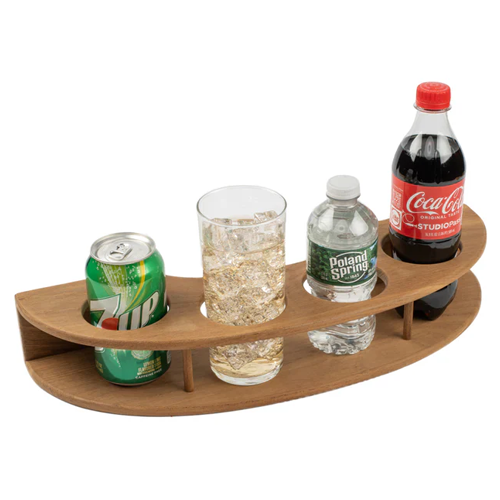 Whitecap 63219 Curved Four Drink Rack