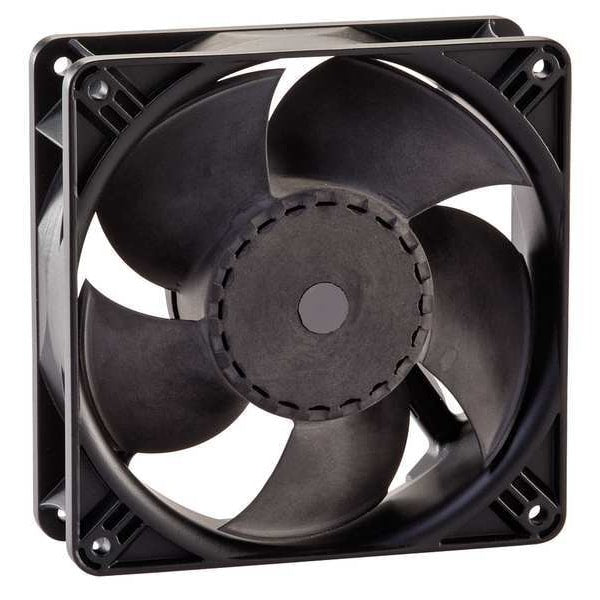 Standard Square Axial Fan, Square, 115V AC, 1 Phase, Fiberglass Reinforced Polyester, 4 11/16 in W.
