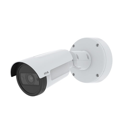 AXIS P1465-LE P14 Series 2MP Fully Featured Bullet IP Camera with Audio and I/O Connectivity, 3-9mm Varifocal Lens, White