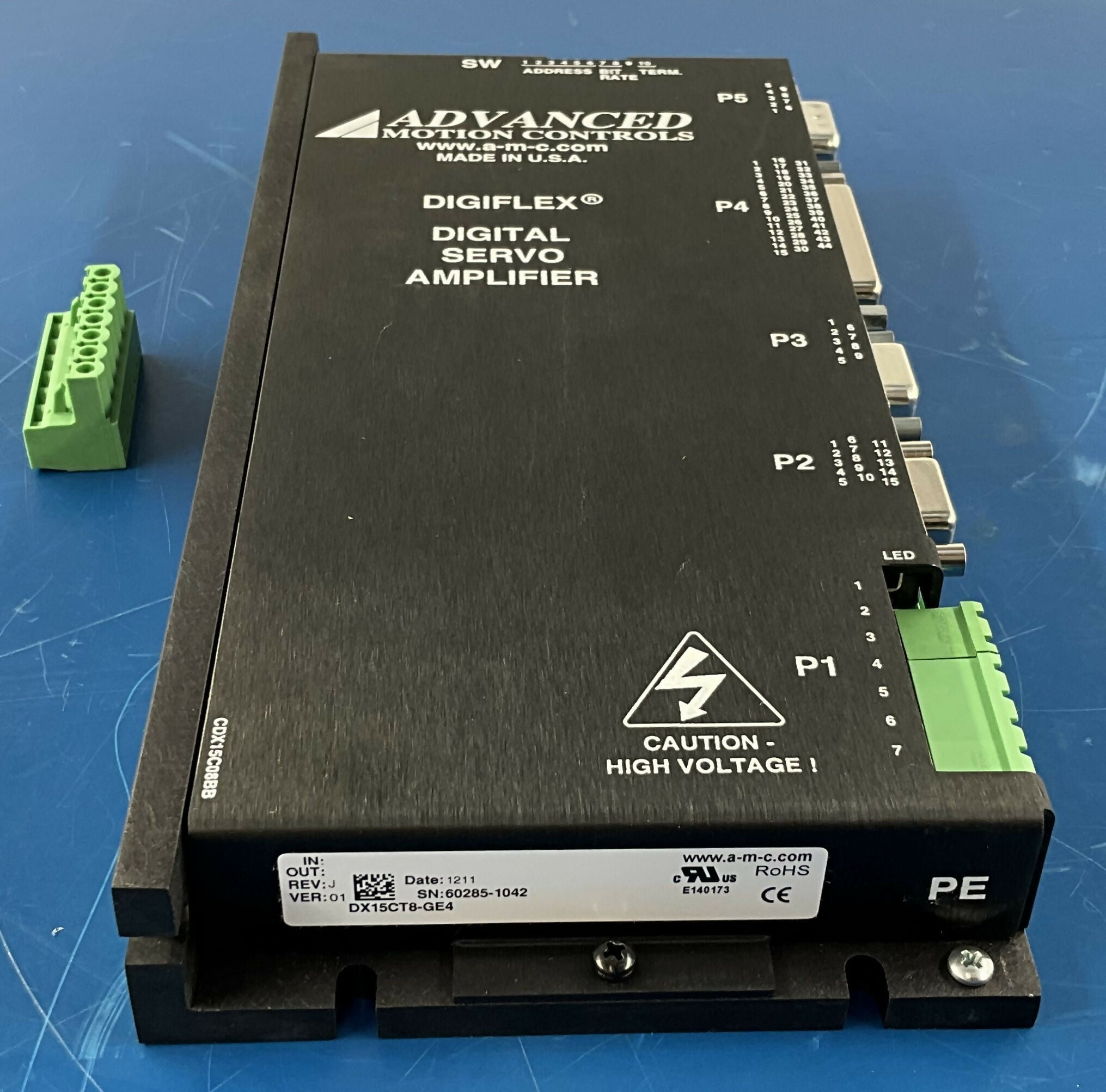 ADVANCED MOTION CONTROL AMPLIFIER (2270267-4/DX15CT8-GEA) GE
