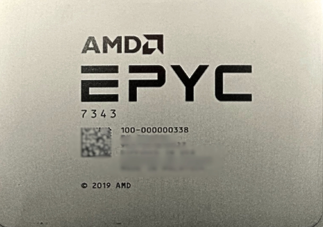 AMD 100-000000338 3.2GHZ/128MB/190W/16C EPYC 7343 ** Dell Locked **