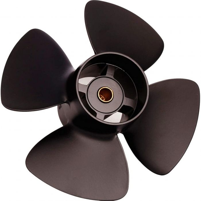 Solas Propeller 5013-087-05 Solas Amita 4 Aluminum 4-Blade Propeller for Nissan, & Tohatsu