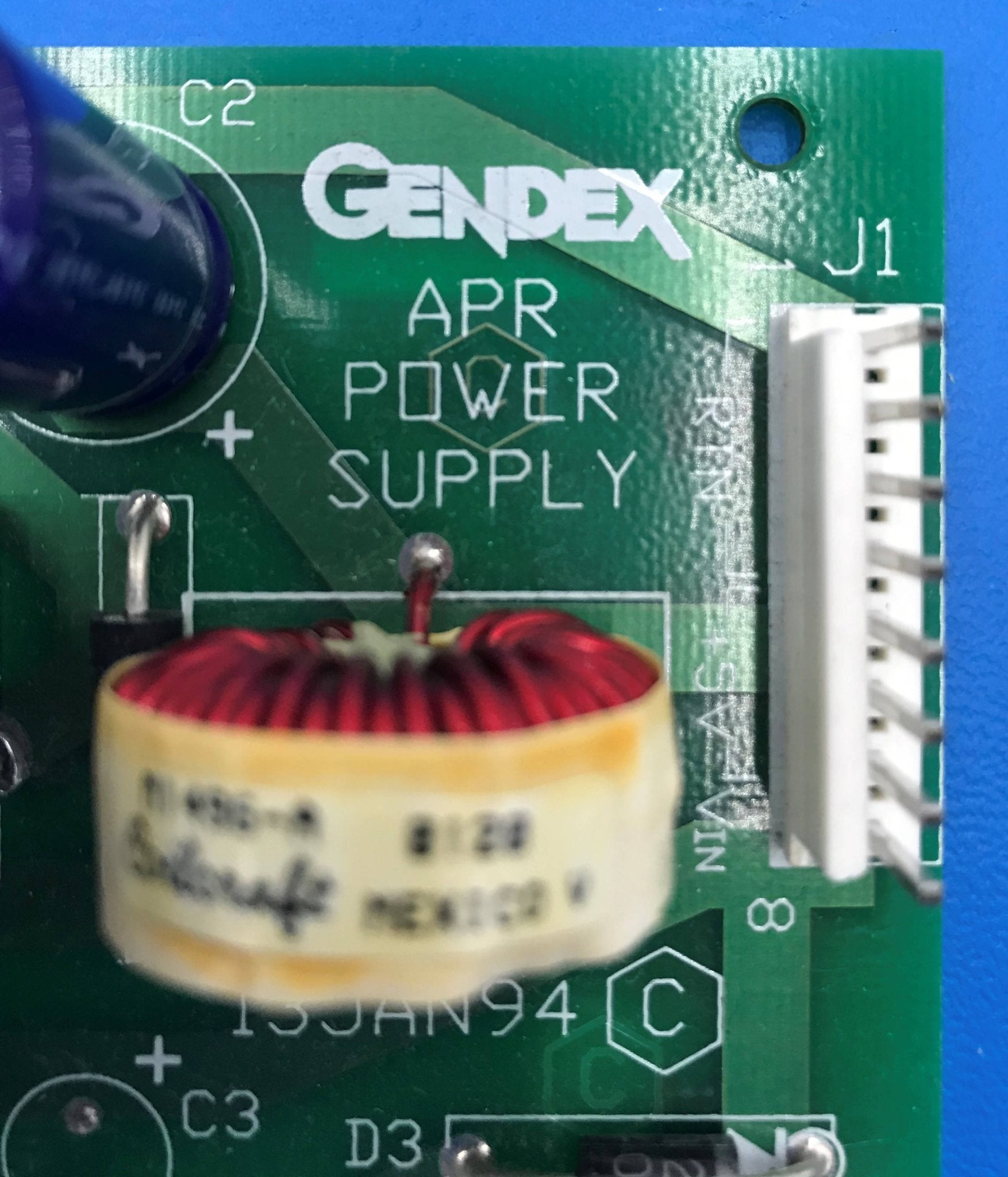 APR Power Supply PCB (124-0151 G1 Ver 4 Gendex
