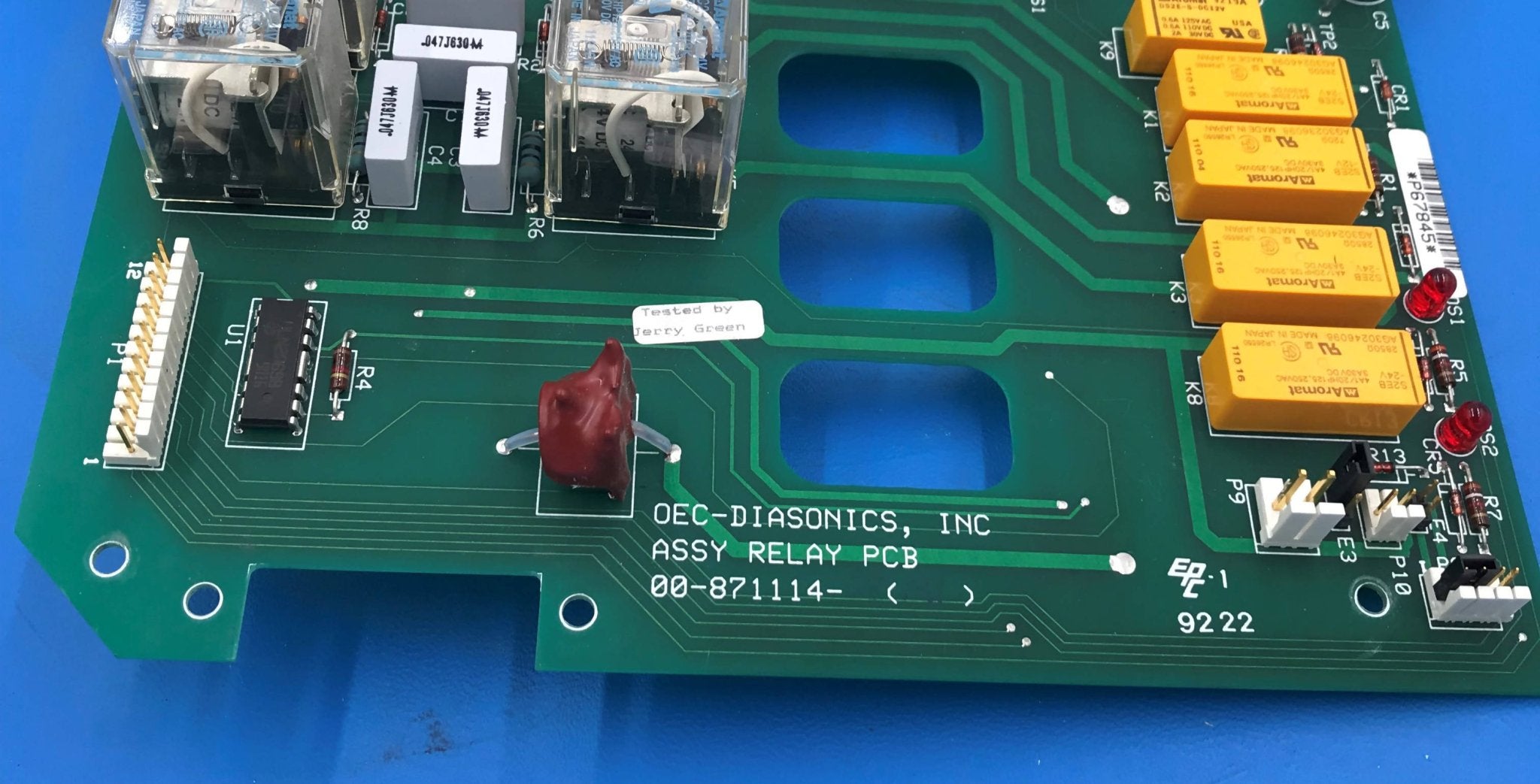 Ass'y Relay PCB (00-871114-08-M1 OEC