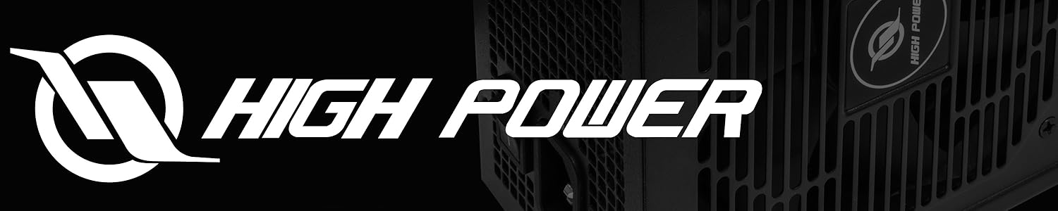 HIGH POWER 750W 80 Plus Gold Certified PC Power Supply