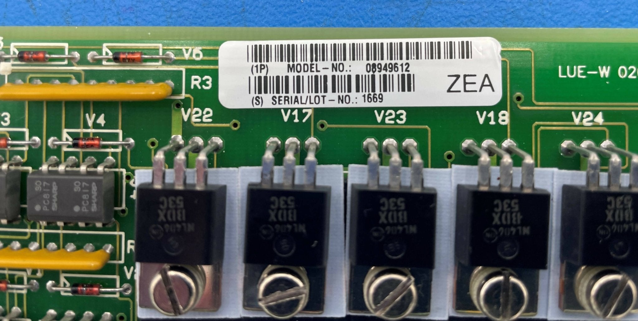 BRAKE BOARD ESD (08949612/D12 SIEMENS