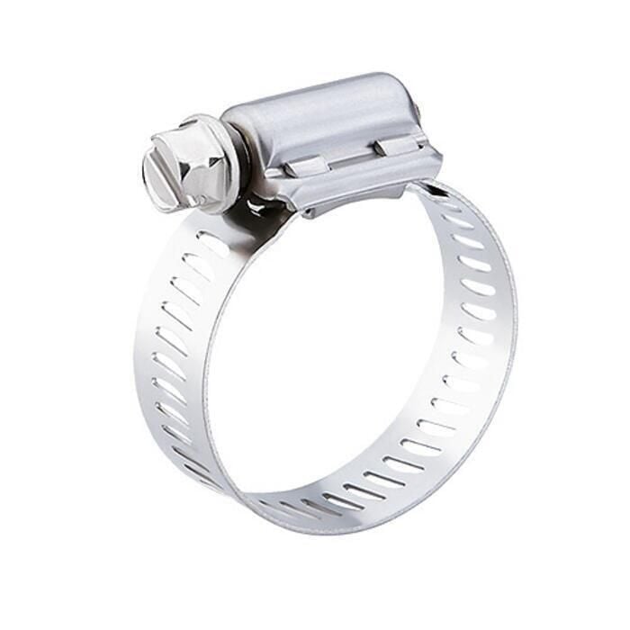 Scandvik 50037 Breeze Power-Seal Perforated Hose Clamp, #28, 10/box