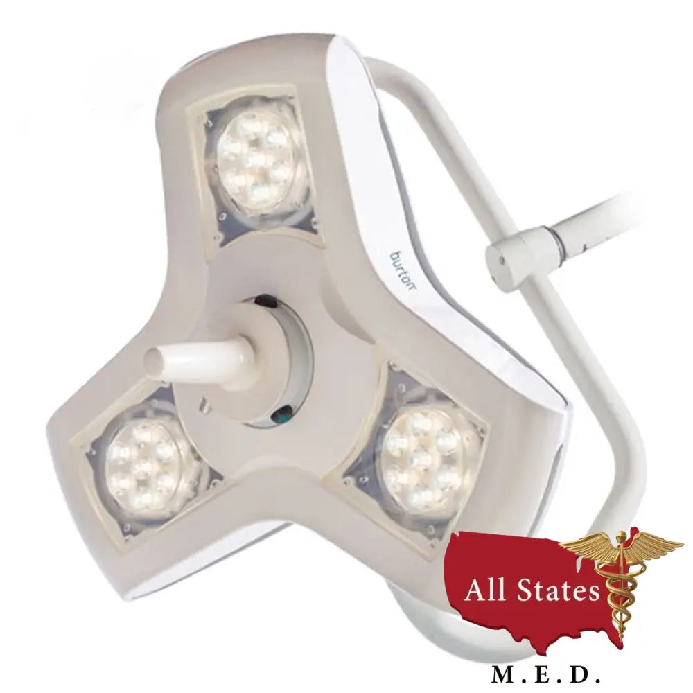Burton Medical AIM® HI LED Exam Light ALED100 Floor Stand BRAND NEW