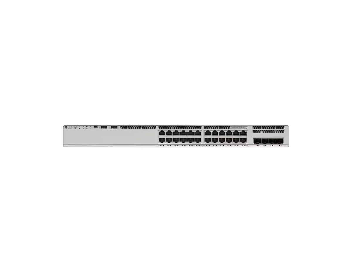 Cisco Catalyst C9200-24PXG-A 24-Port mGig PoE+ Switch, Modular Uplinks, Network Advantage
