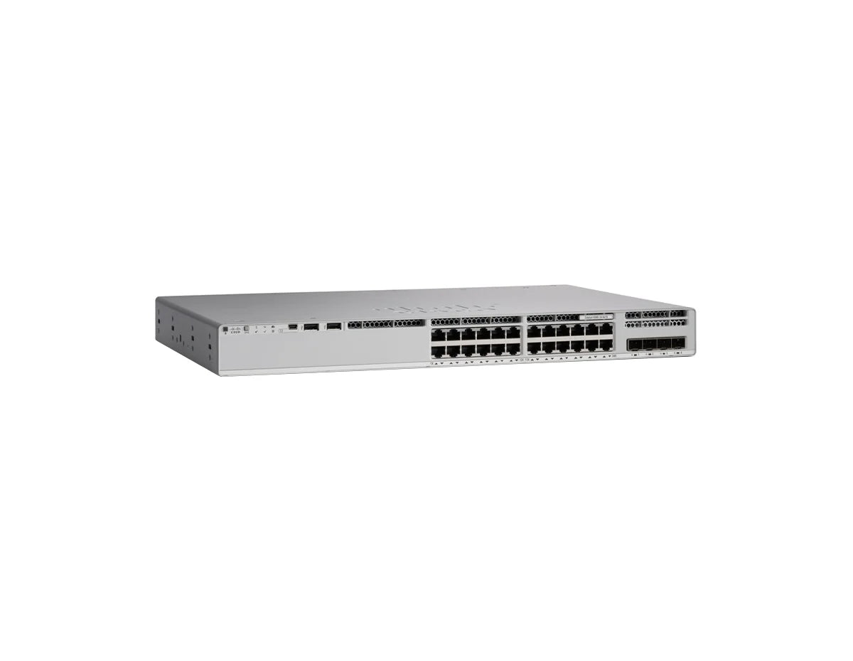 Cisco Catalyst C9200L-24PXG-4X-A 24-Port mGig PoE+ Switch (8xmGig, 4x10G SFP+, Network Advantage