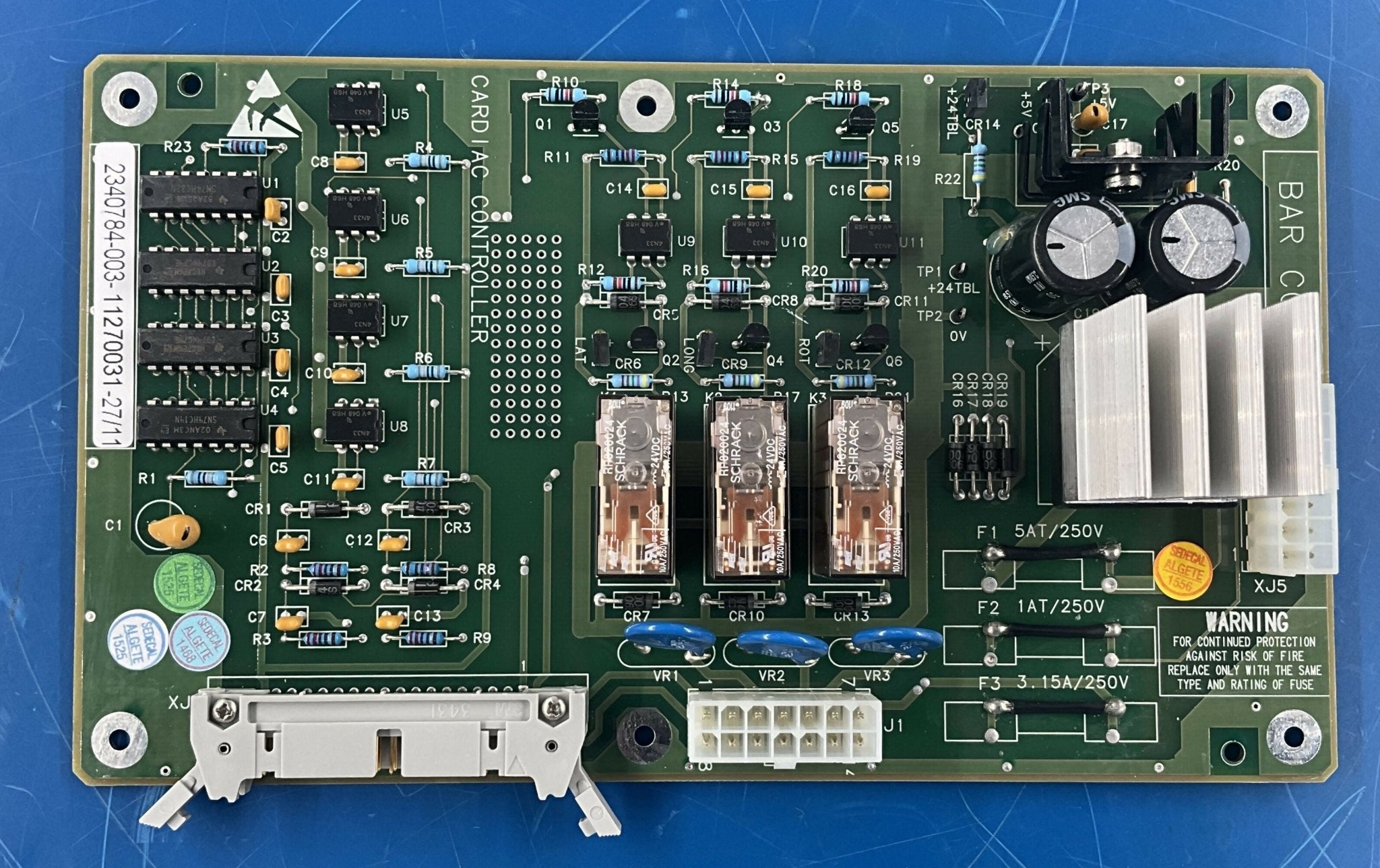 CARDIAC CONTROL BOARD OMEGA (2340784-003/5500783) GE