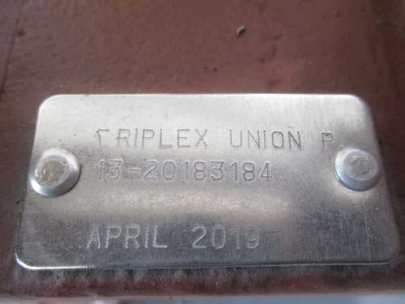 TRIPLEX UNION 39M-912-H PUMP 1000179721 NSNP