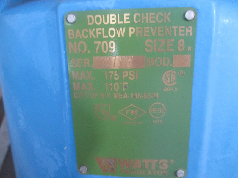 WATTS 8709LF 175PSI 8" NSMP