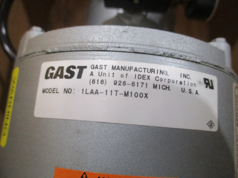 GAST 1LAA-11T-M100X 115V 3.9A NSMP