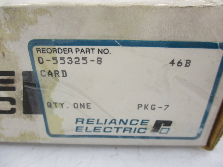 RELIANCE ELECTRIC 0-55325-8 NSMP