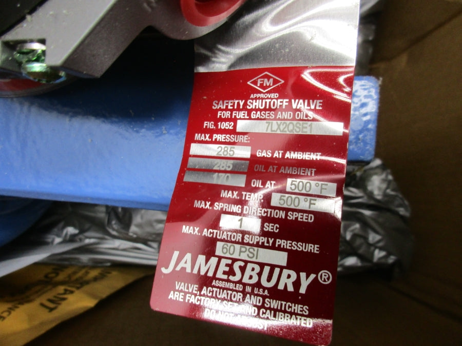 JAMESBURY 10527LX2QSE1 QPX3C/MC 100PSI NSNP