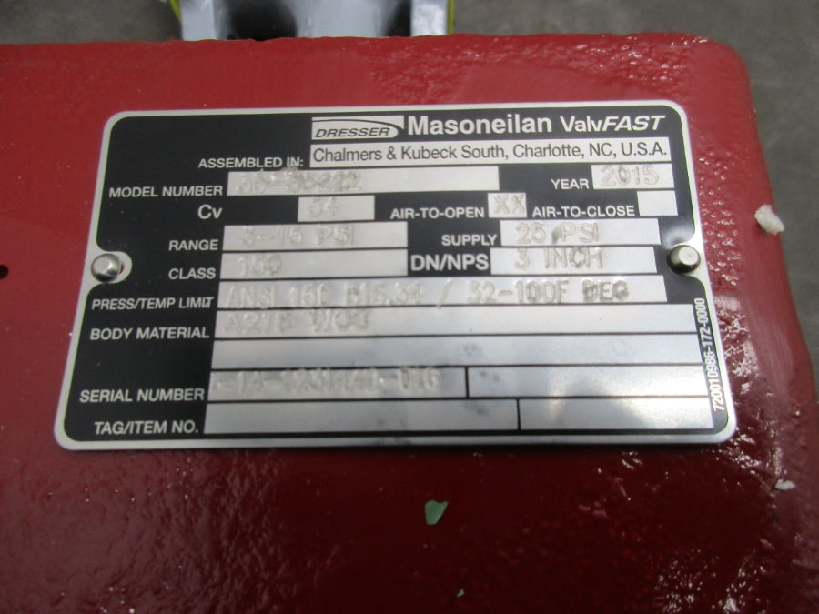 MASONEILAN 35-35222 3-15PSI NSNP