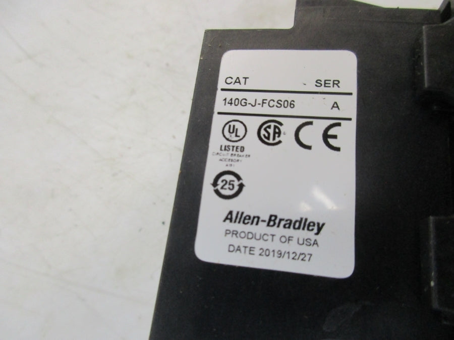 ALLEN BRADLEY 140G-J-FCS06 SER. A (AS PICTURED) NSMP