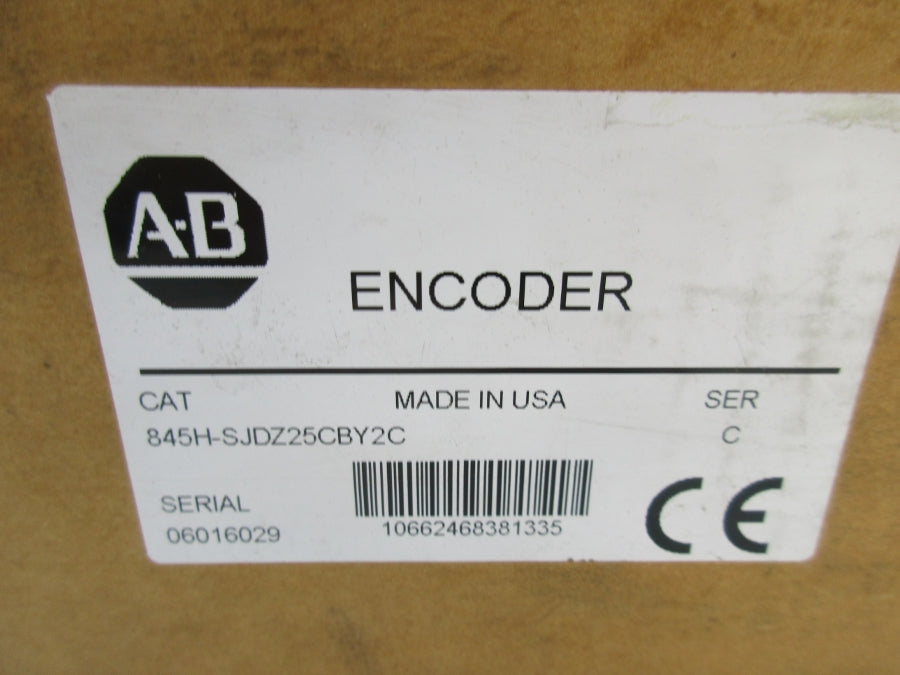ALLEN BRADLEY 845H-SJDZ25CBY2C SER. C 8-24VDC NSMP