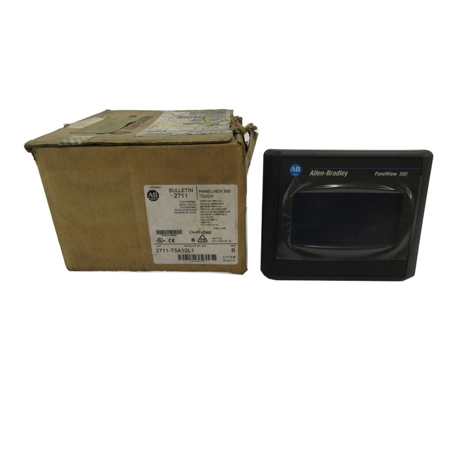 ALLEN BRADLEY 2711-T5A10L1 SER. B F/W4.48 24VDC NSMP