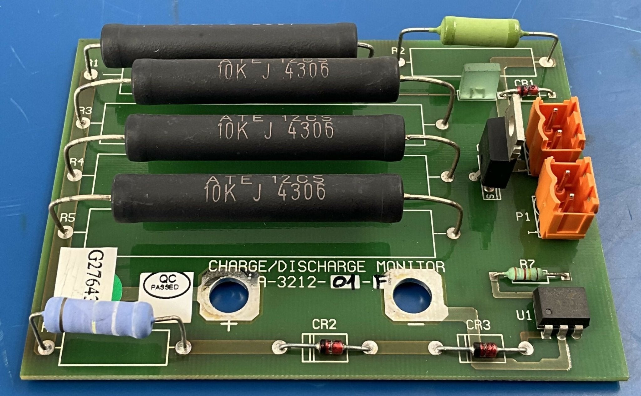 CHARGE/DISCHARGE MONITOR BOARD (A-3212-01-F GE