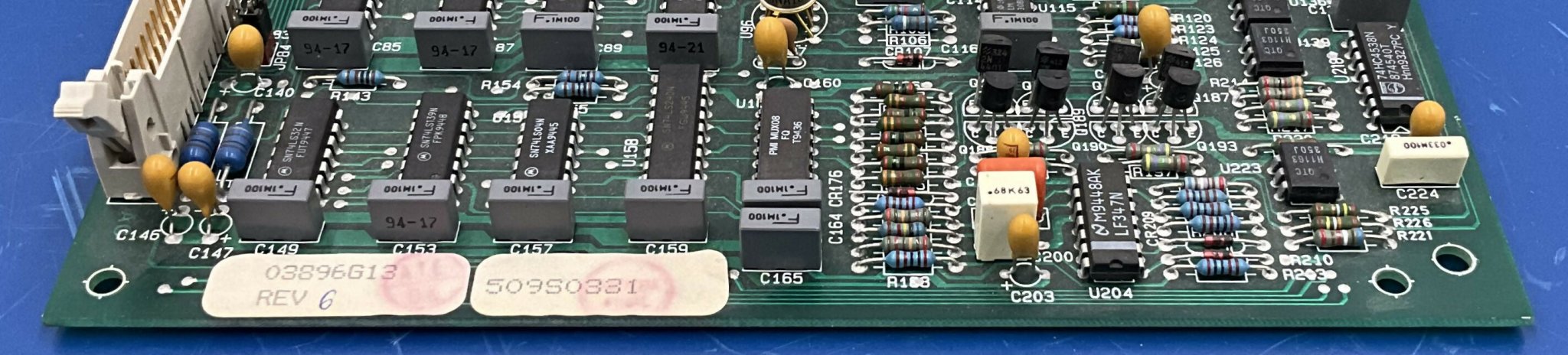 C.I.AEC QUANTAMAT QMS BOARD (03896G13/46-903896G13 (Rev. 6) GE