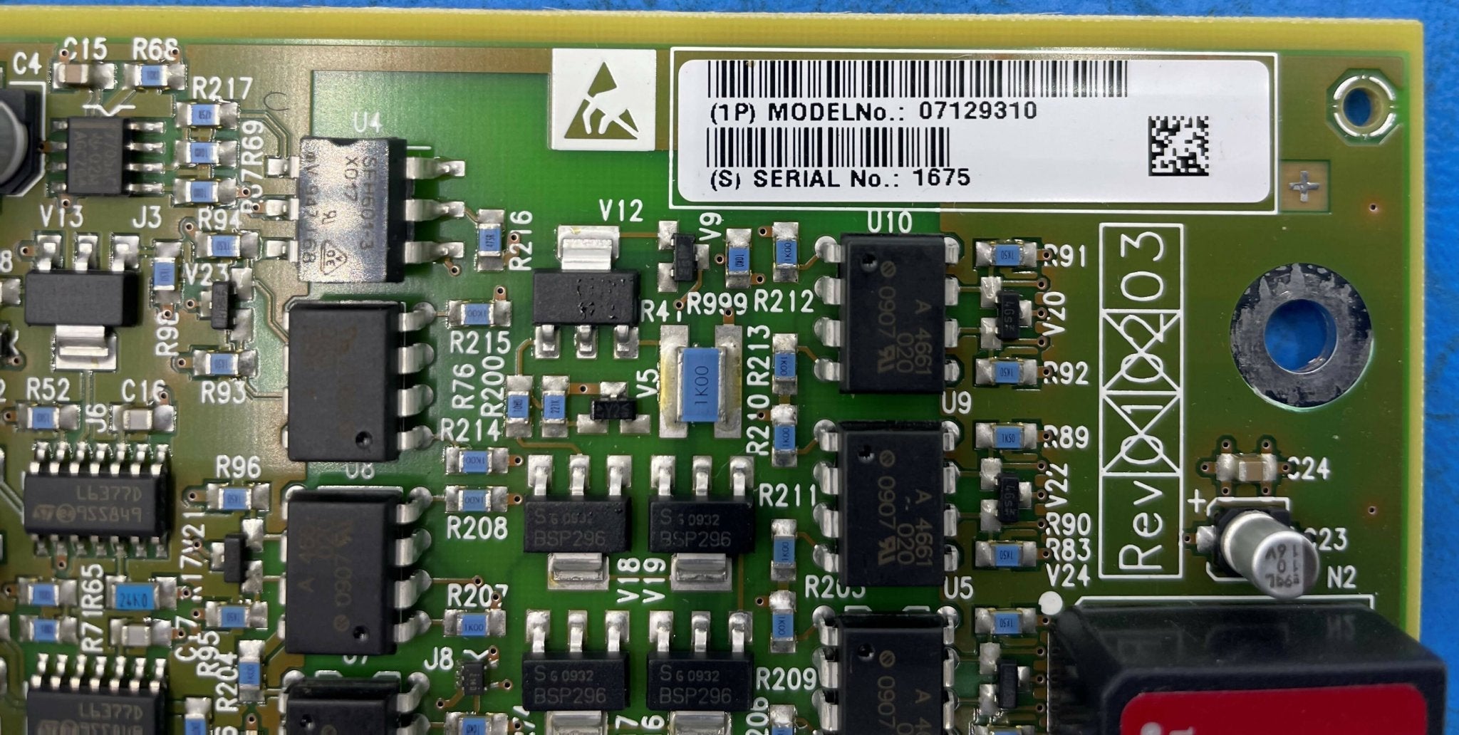 CIRCUIT BOARD W/D88 PCB (07129310/7129310 & /7129252 SIEMENS