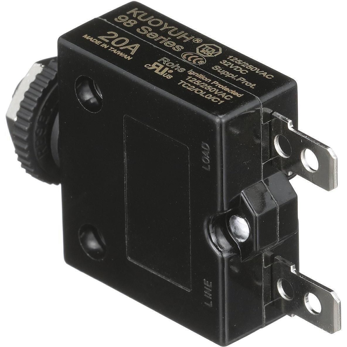 Seachoice Circuit Breaker, Push to Reset