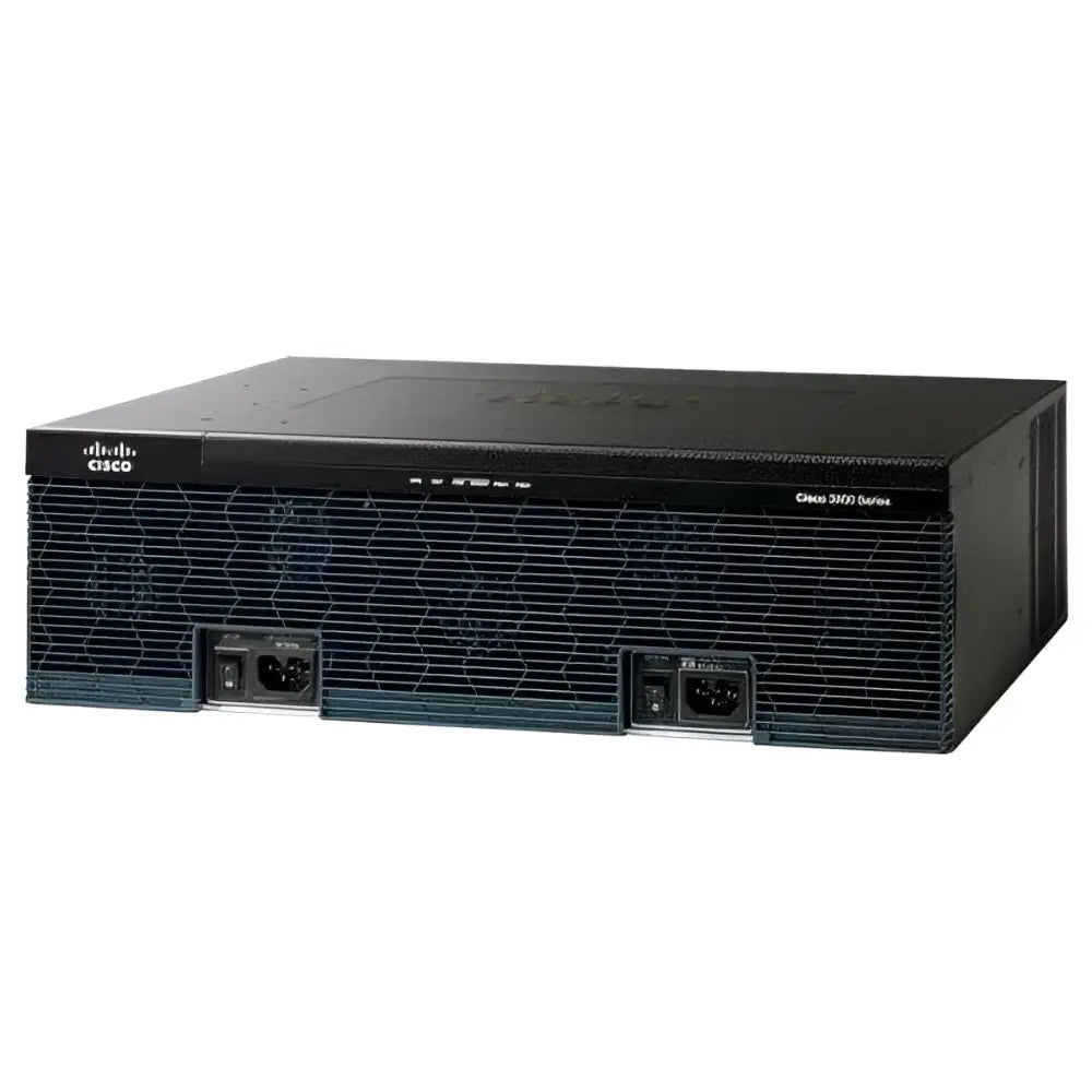 Cisco 3925 Integrated Services Router CISCO3925/K9 SPE100 3GE 4EHWIC 1GB DRAM IP Base - Refurbished