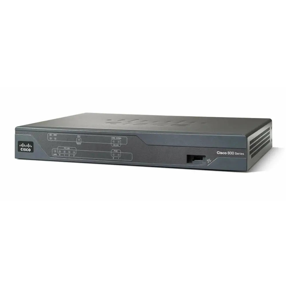 Cisco 881 4-Port Fast Ethernet Router CISCO881-K9 - Refurbished
