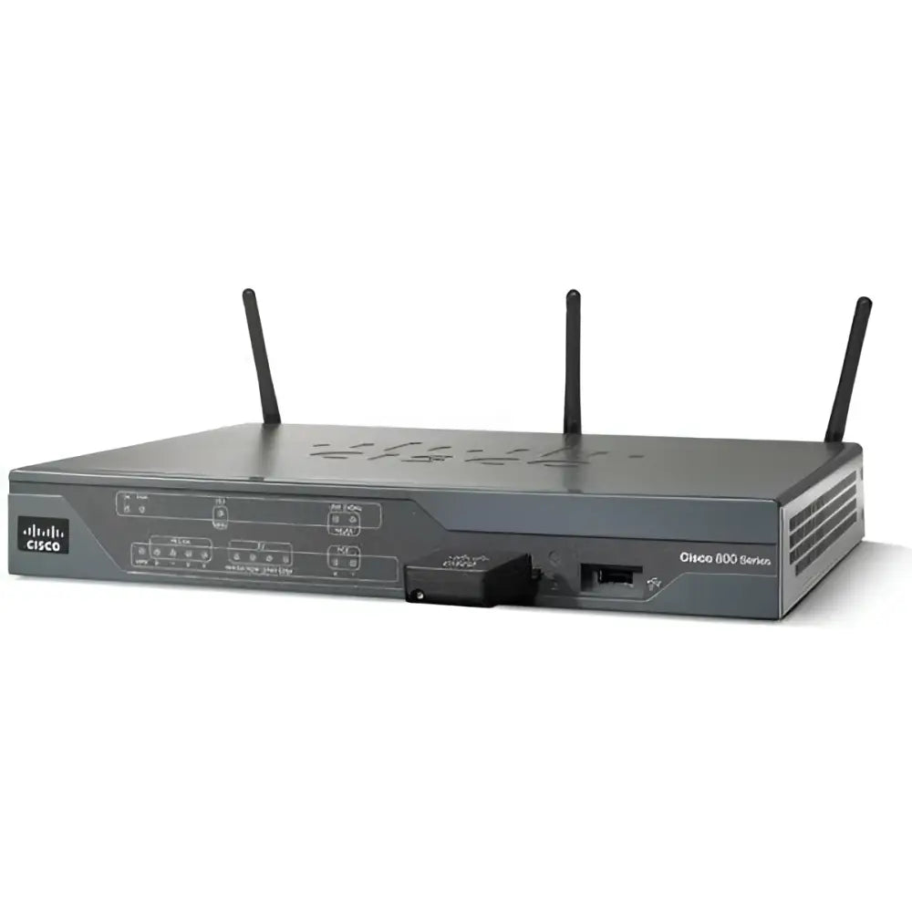 Cisco 881W 4-Port Wireless N Router CISCO881W-GN-A-K9 802.11n - Refurbished