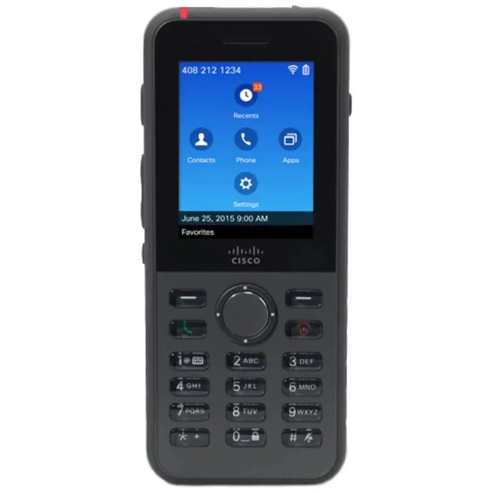 Cisco 8821 Wireless IP Phone CP-8821-K9 | Ruggedized IP67 VoWLAN Handset - Refurbished