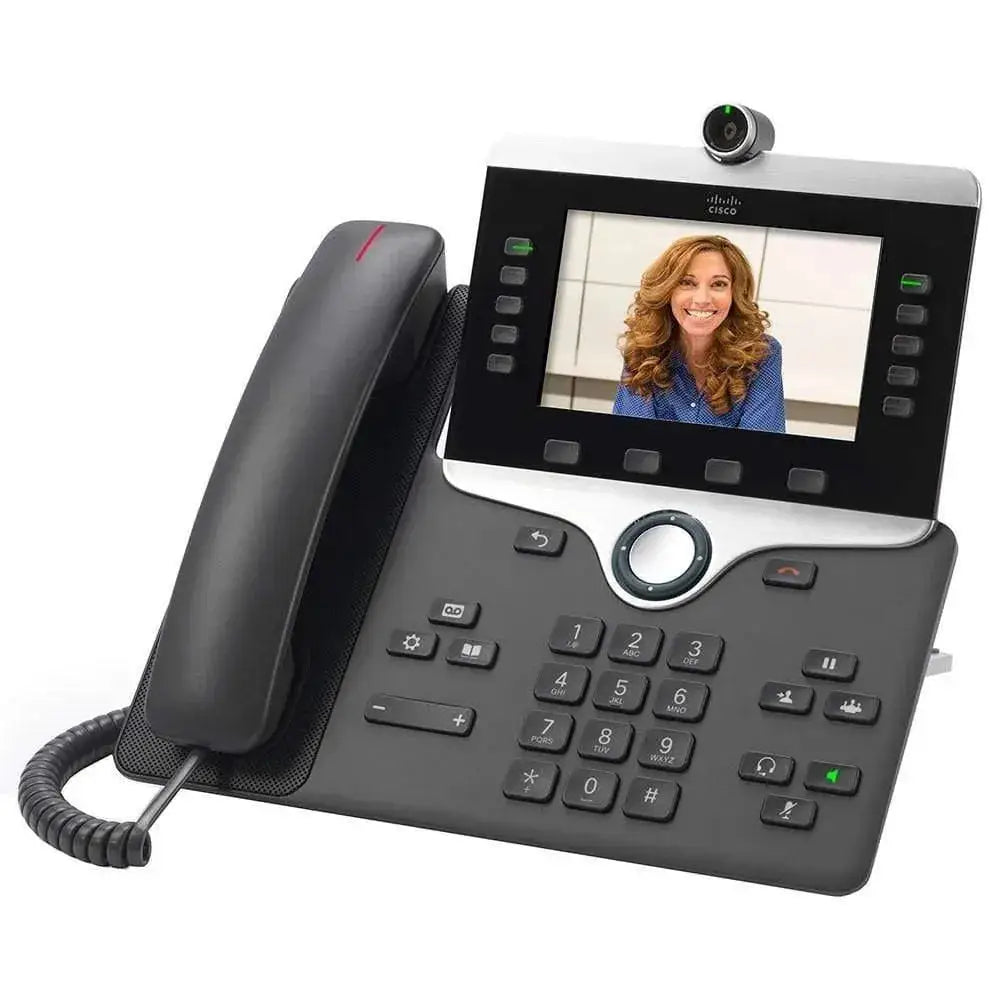 Cisco 8865 IP Video Phone 720p HD Wi-Fi Bluetooth Gigabit CP-8865-K9 - Refurbished