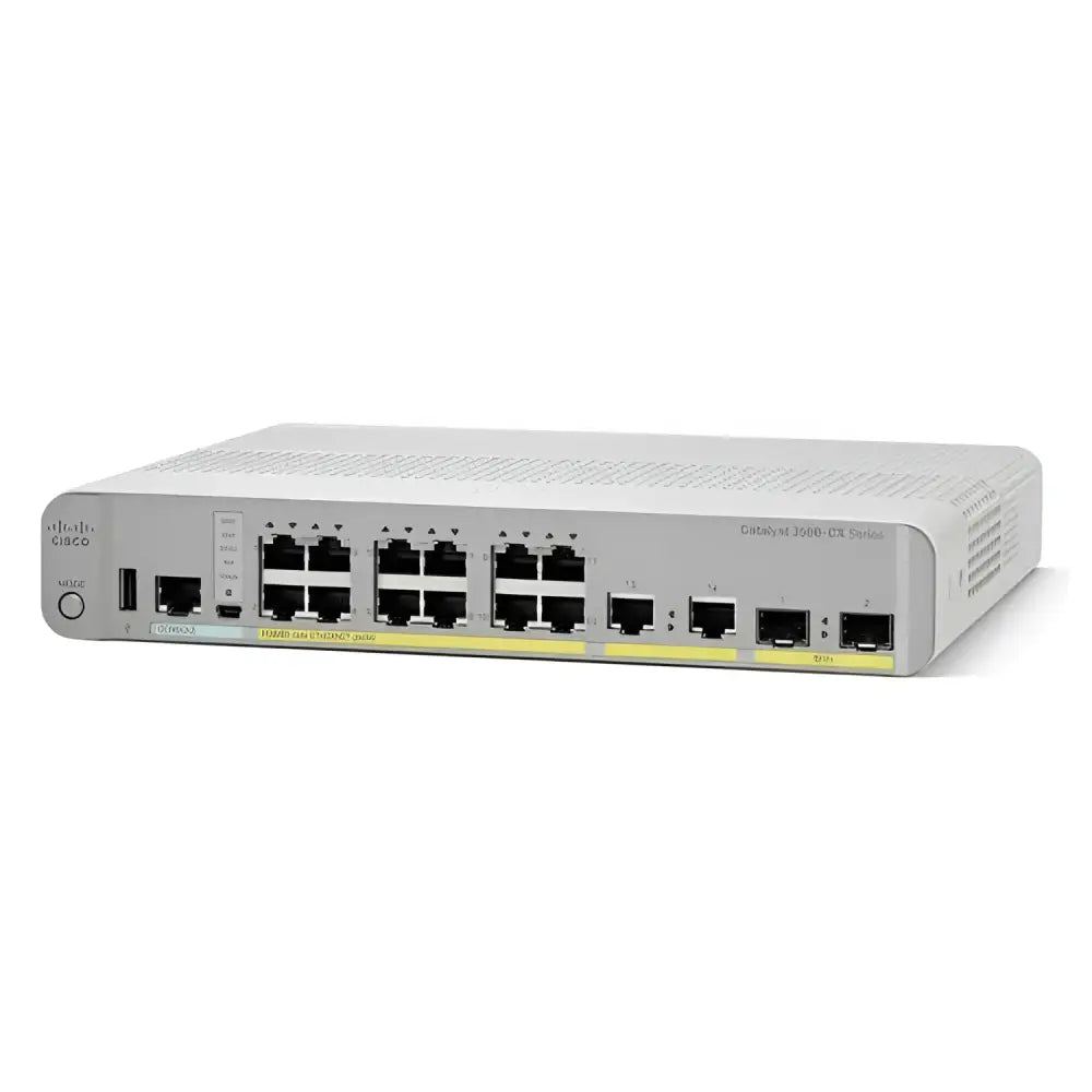 Cisco Catalyst 3560CX-12PC-S 12-Port PoE+ Gigabit Managed Switch WS-C3560CX-12PC-S - Refurbished