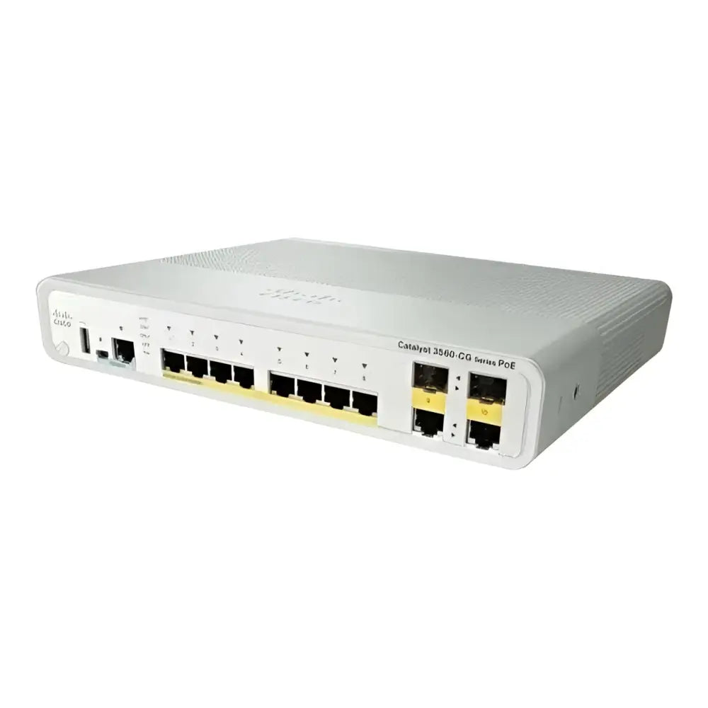 Cisco Catalyst 3560-C 8-Port Fast Ethernet PoE Compact Switch WS-C3560C-8PC-S - Refurbished