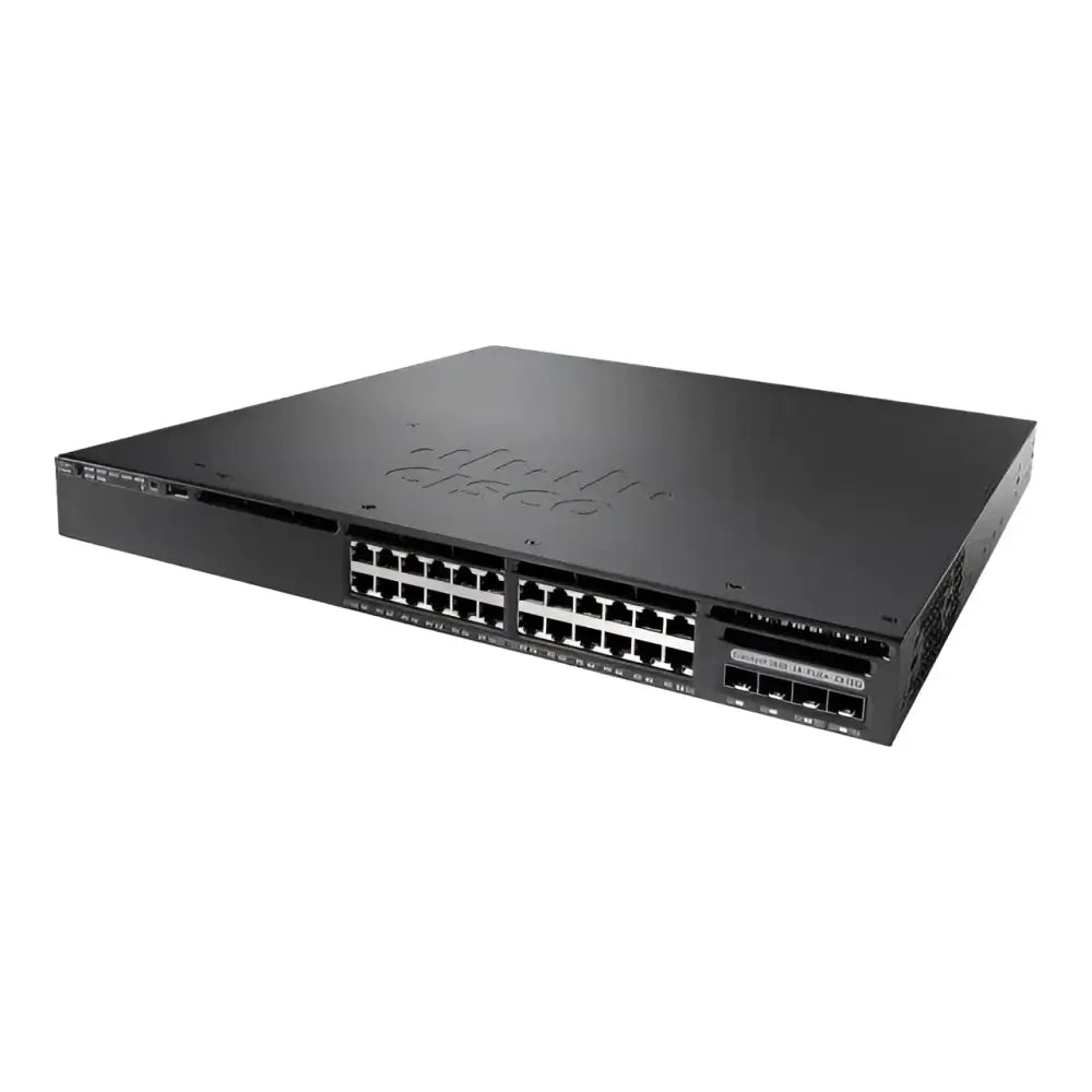 Cisco Catalyst 3650 48-Port Gigabit Ethernet Switch WS-C3650-48TS-S 4x1G SFP IP Base - Refurbished