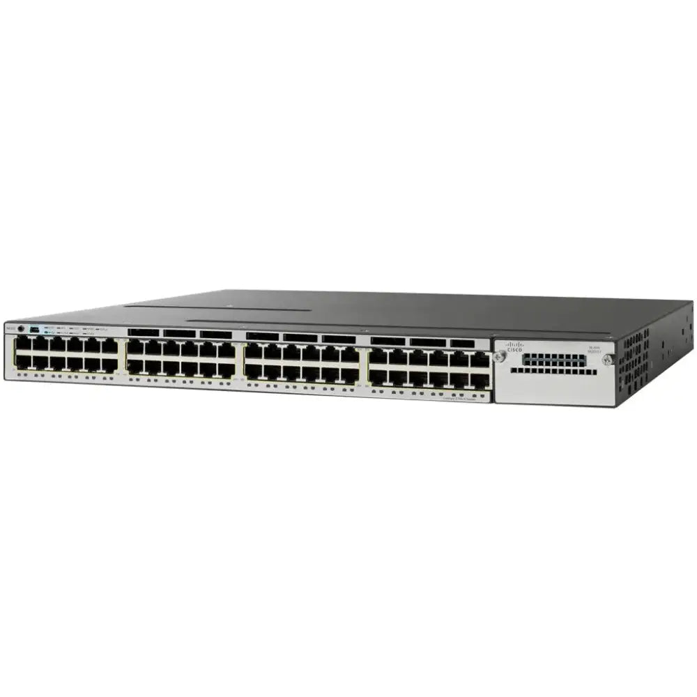 Cisco Catalyst 3750X 48-Port Gigabit Ethernet Layer 3 Switch WS-C3750X-48T-S - Refurbished