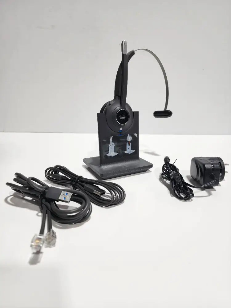 Cisco 561 Wireless DECT Mono Headset with Standard Base CP-HS-WL-561-S-US - Refurbished