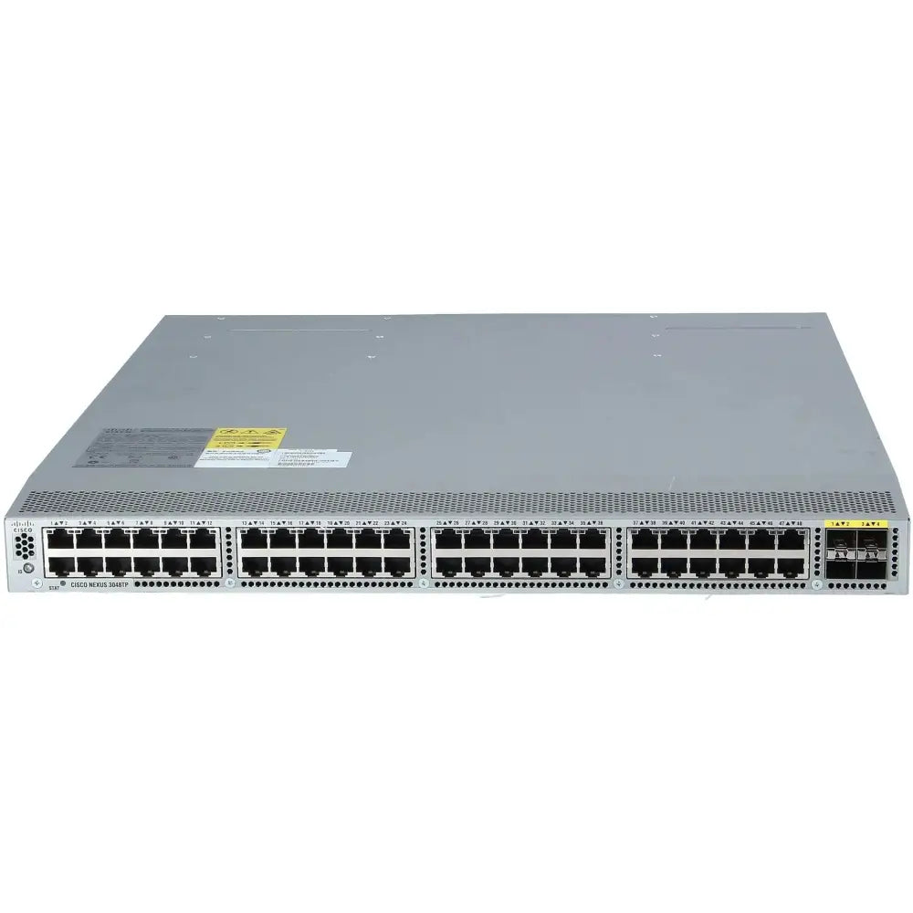 Cisco Nexus 3048 48-Port GbE Switch N3K-C3048TP-1GE 4x 10G SFP+ Layer 3 - Refurbished