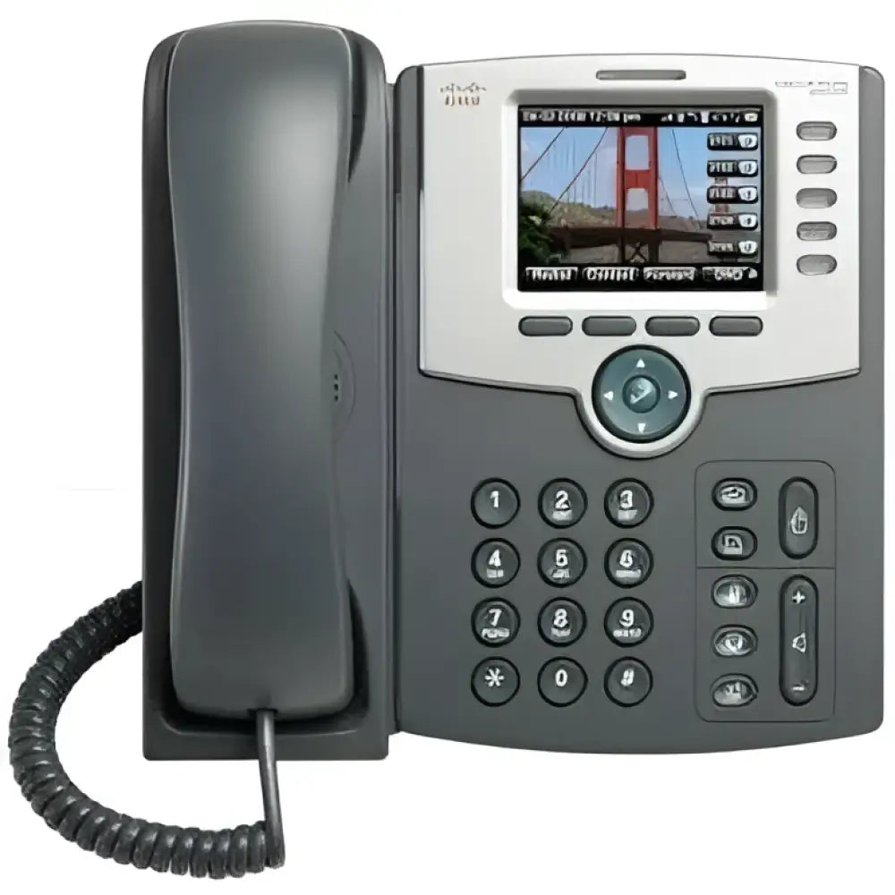 Cisco SPA525G2 5-Line IP Phone with Color Display Wi-Fi Bluetooth PoE SPA525G2 - Refurbished
