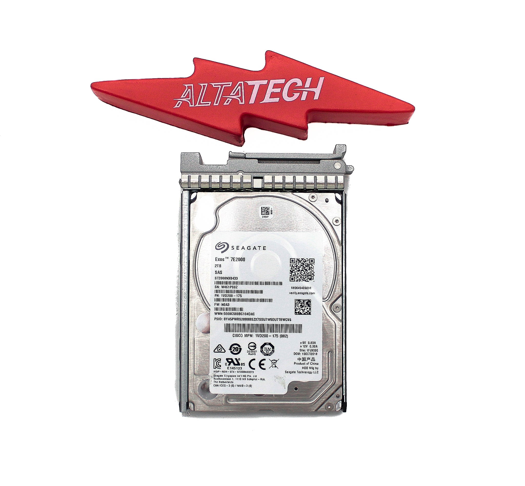 Cisco UCS-HD2T7K12N 2TB 12G SAS 7.2K 2.5"